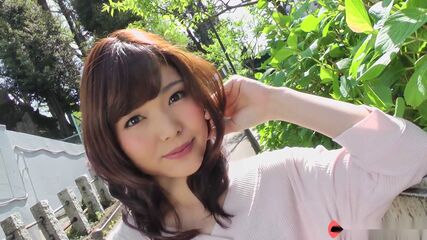 Japanese Babe Swallows POV Cum